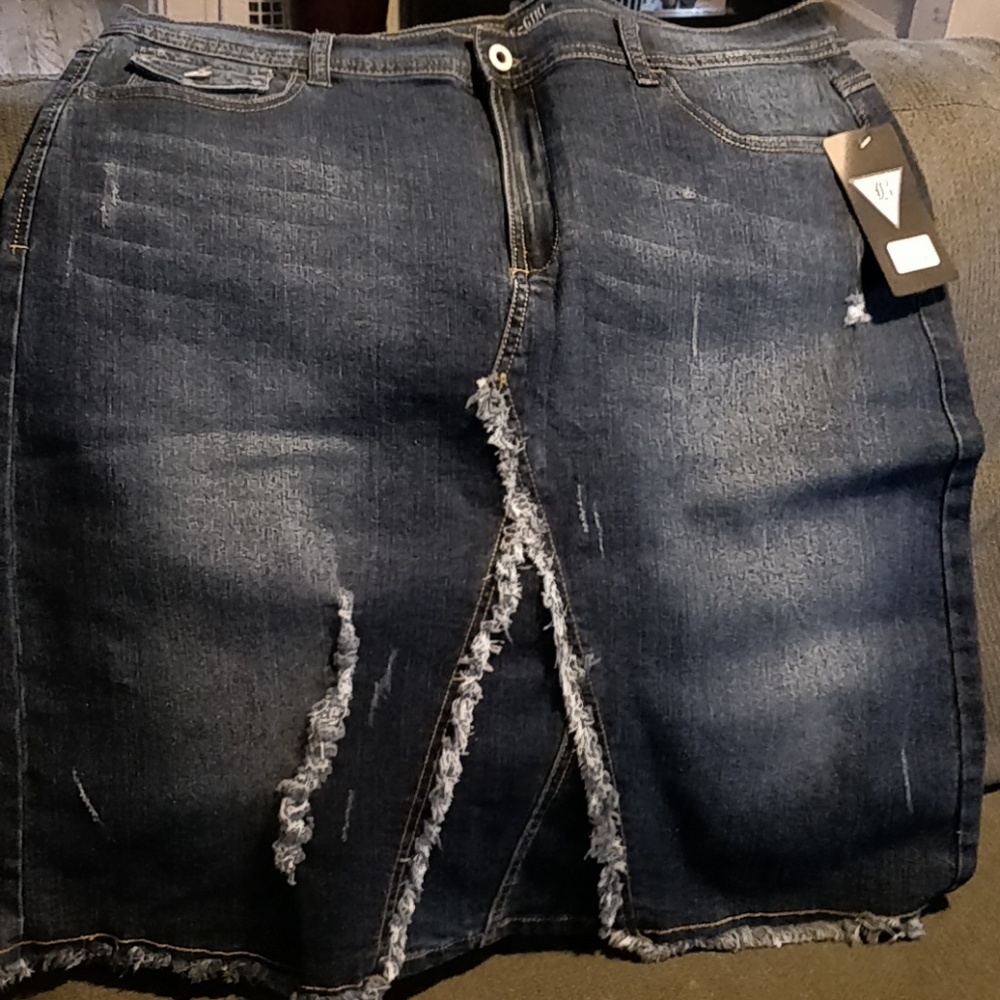 JEAN SKIRT